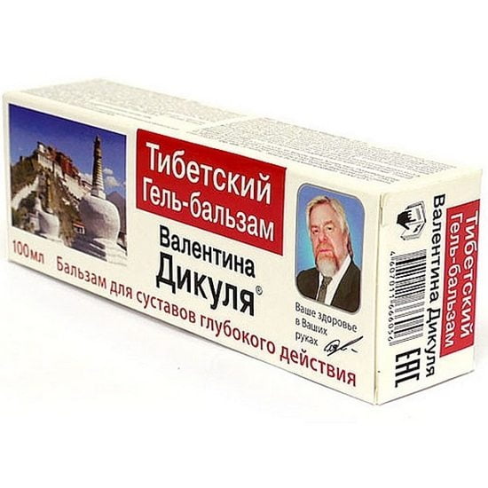 Тибетский гель-бальзам Валентина Дикуля Тибетский бальзам Дикуля