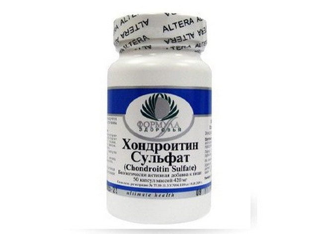Хондроитин сульфат для лечения суставов Хондроитин сульфат