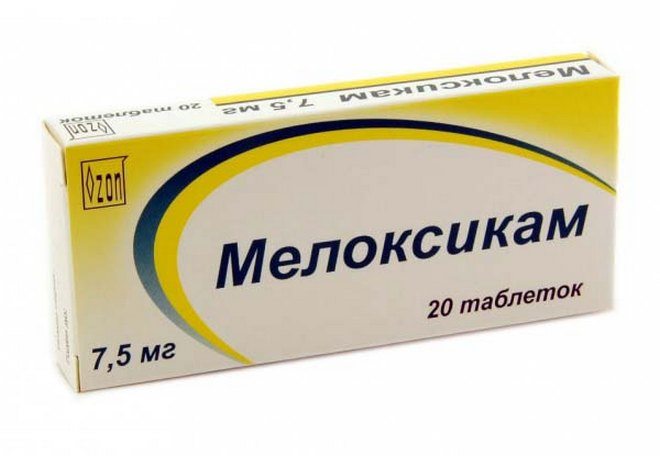 Нестероидный противовоспалительный препарат Мелоксикам в форме таблеток Мелоксикам
