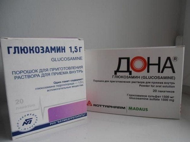 Препараты Дона и Глюкозамин для лечения суставов Дона и Глюкозамин