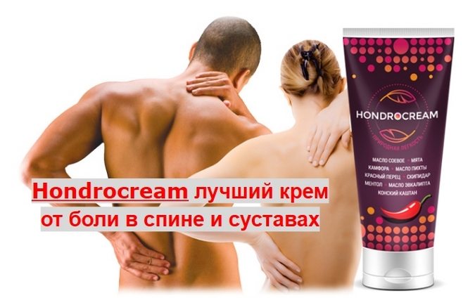 Крем от боли в суставах - Хондрокрем Крем от боли в суставах